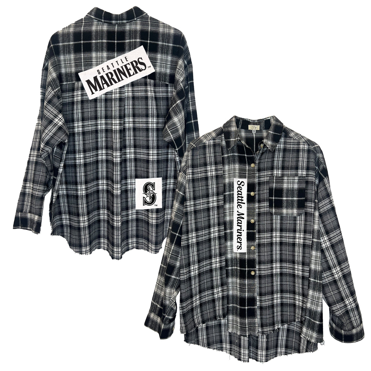 Seattle Mariners Black Out Flannel
