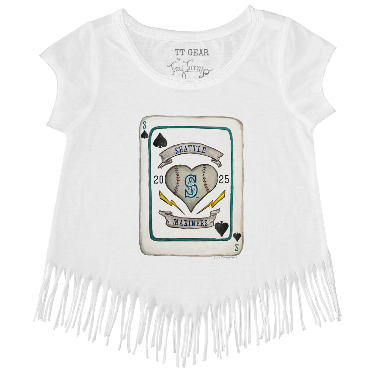 Seattle Mariners Card Fringe Tee