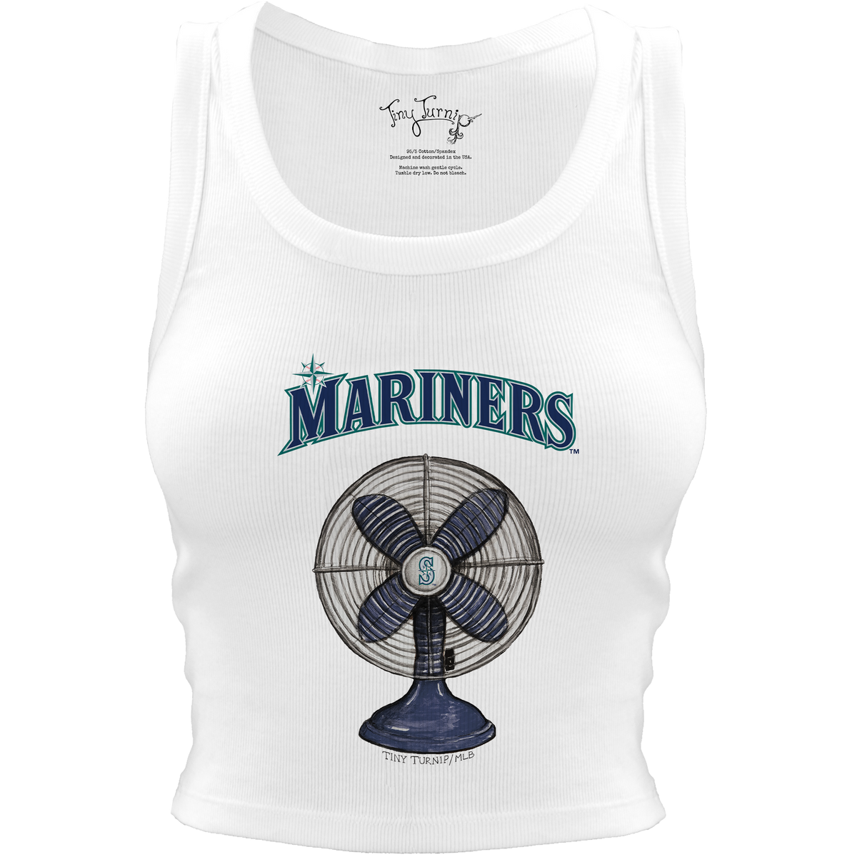 Seattle Mariners Fan Crop Tank