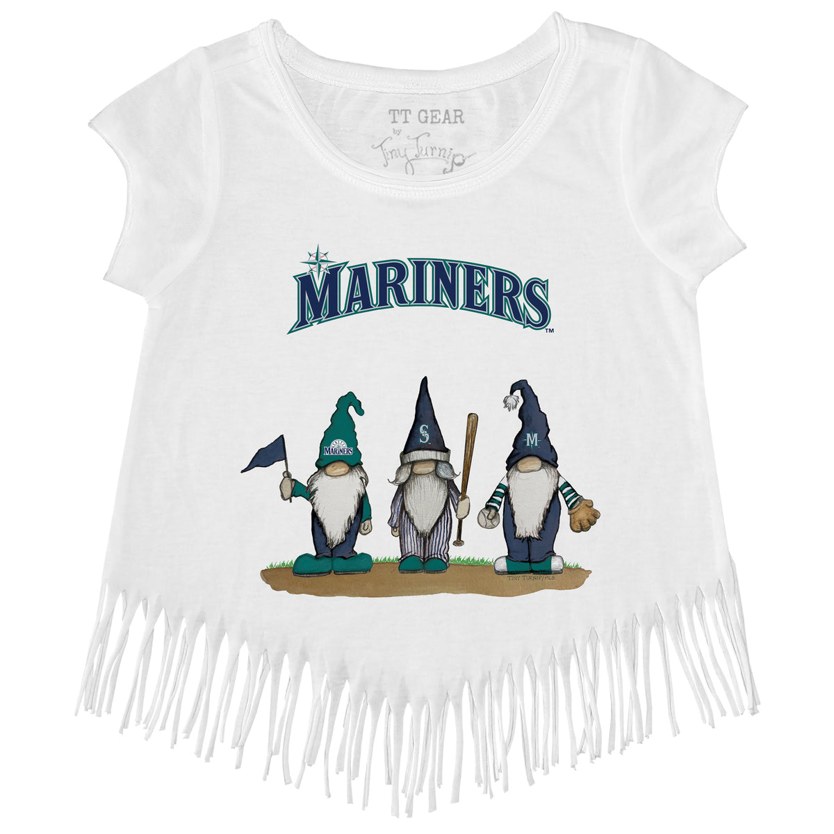Seattle Mariners Gnomes Fringe Tee