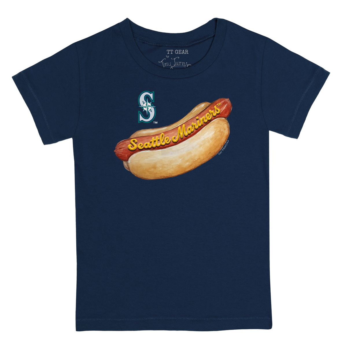 Seattle Mariners Hot Dog Kid's Tee Shirt
