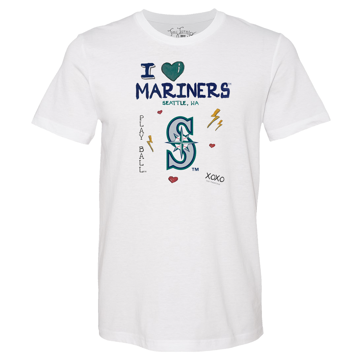 I Heart Mariners Unisex Tee Shirt