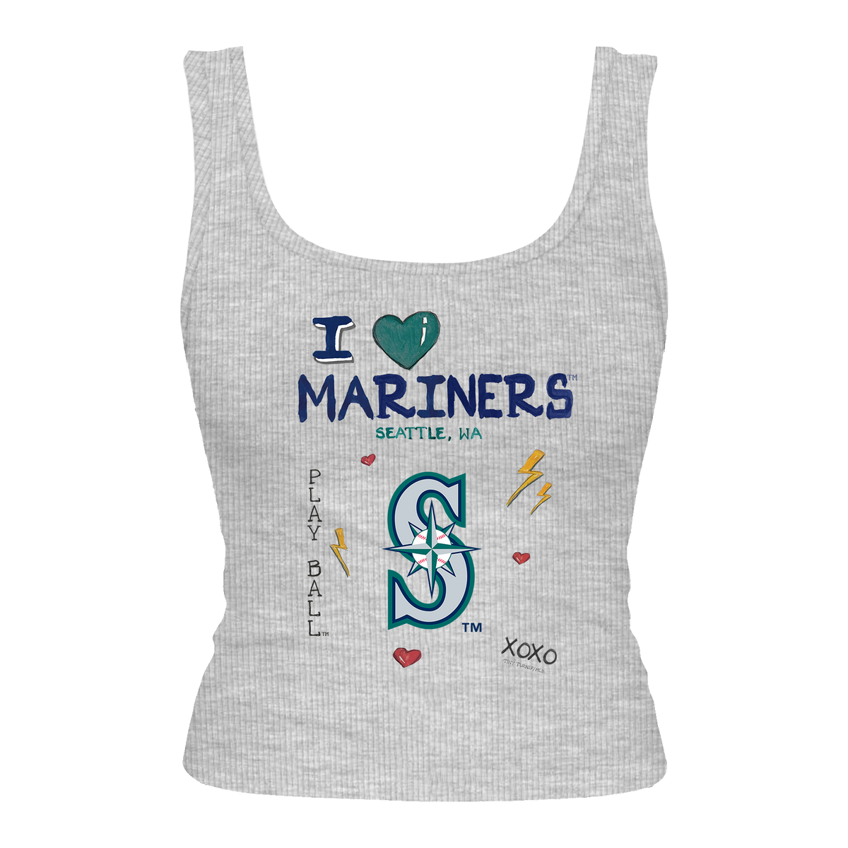 Seattle Mariners I Heart Mariners Emmy Tank