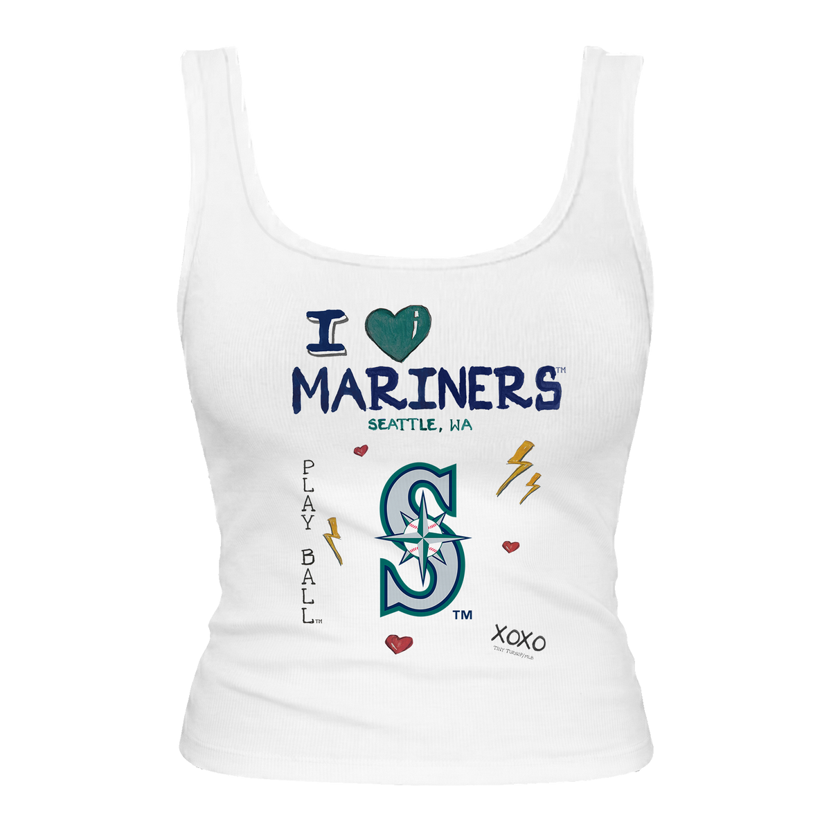 Seattle Mariners I Heart Mariners Emmy Tank