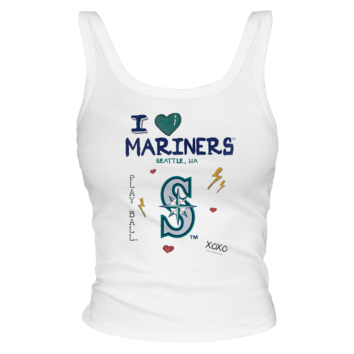 I Heart Mariners Tank