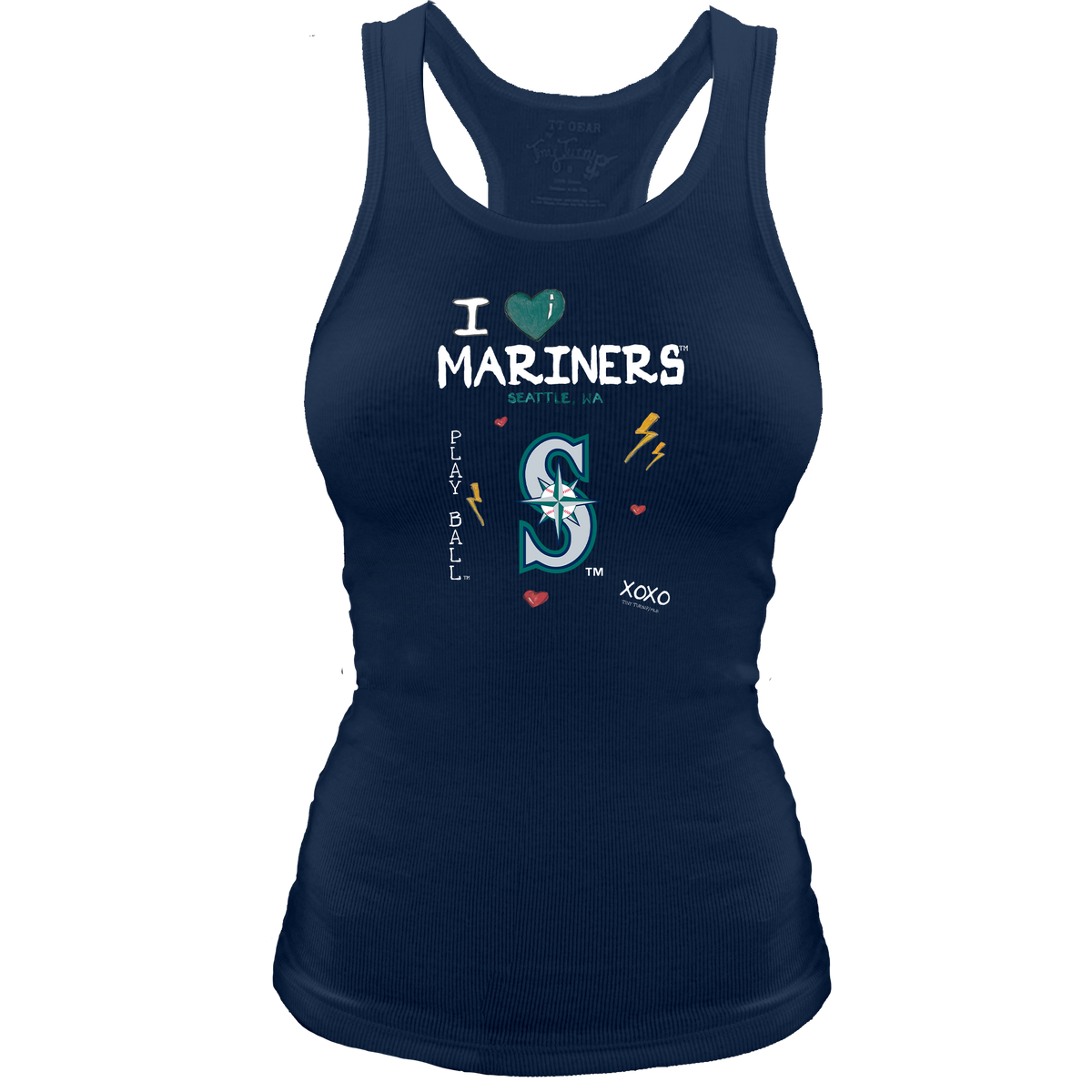 I Heart Mariners Classic Tank - Tiny Turnip