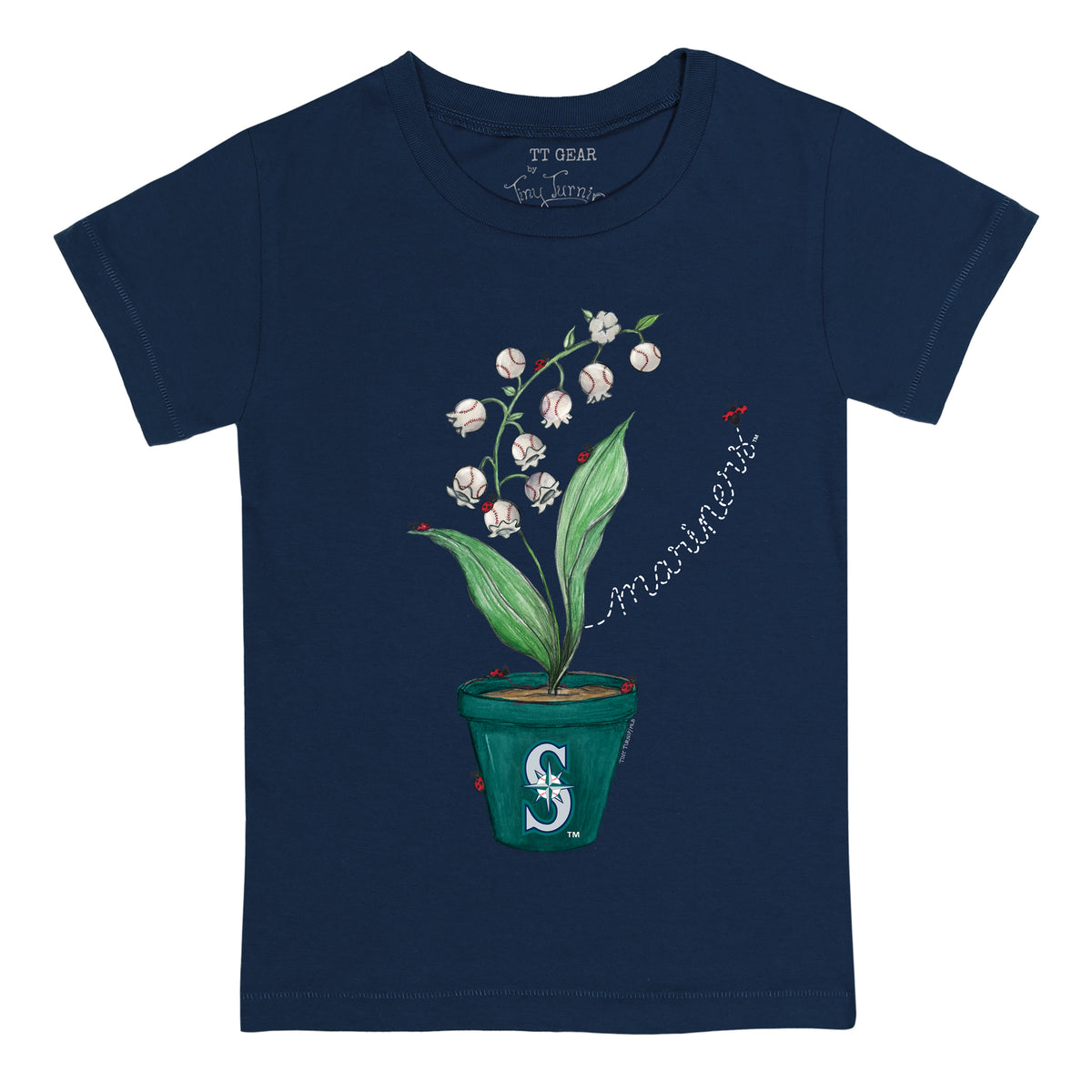 Seattle Mariners Ladybug Tee Shirt