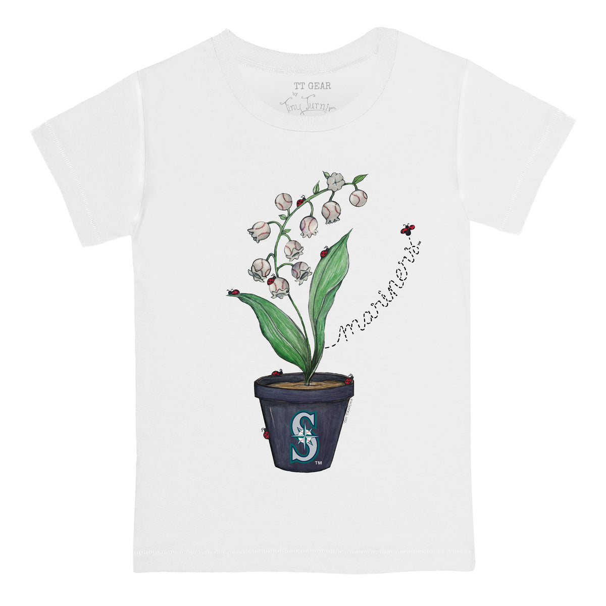 Seattle Mariners Ladybug Tee Shirt