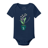 Seattle Mariners Ladybug Short Sleeve Snapper