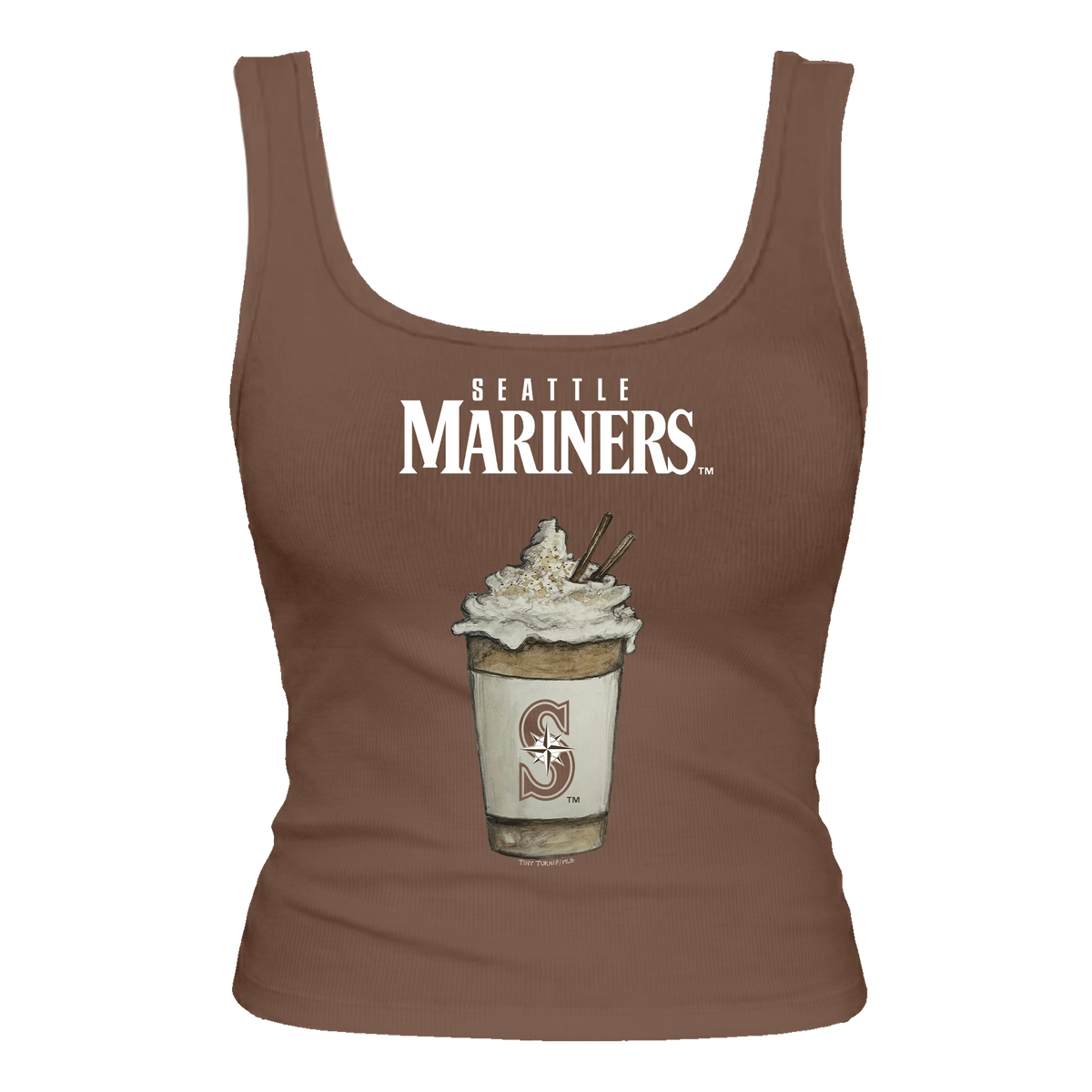 Seattle Mariners Latte Emmy Tank