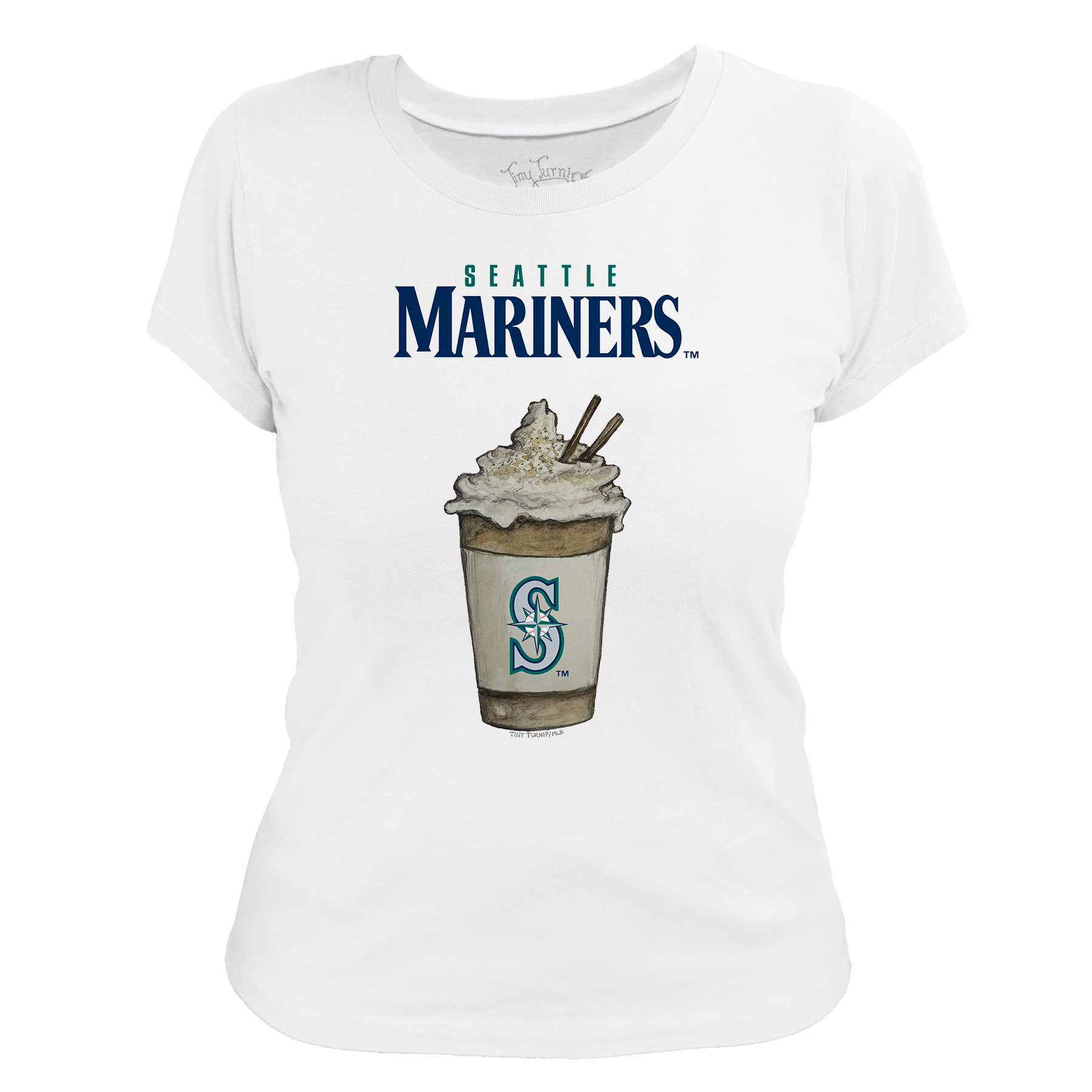 Seattle Mariners Latte Women's Tee Shirt