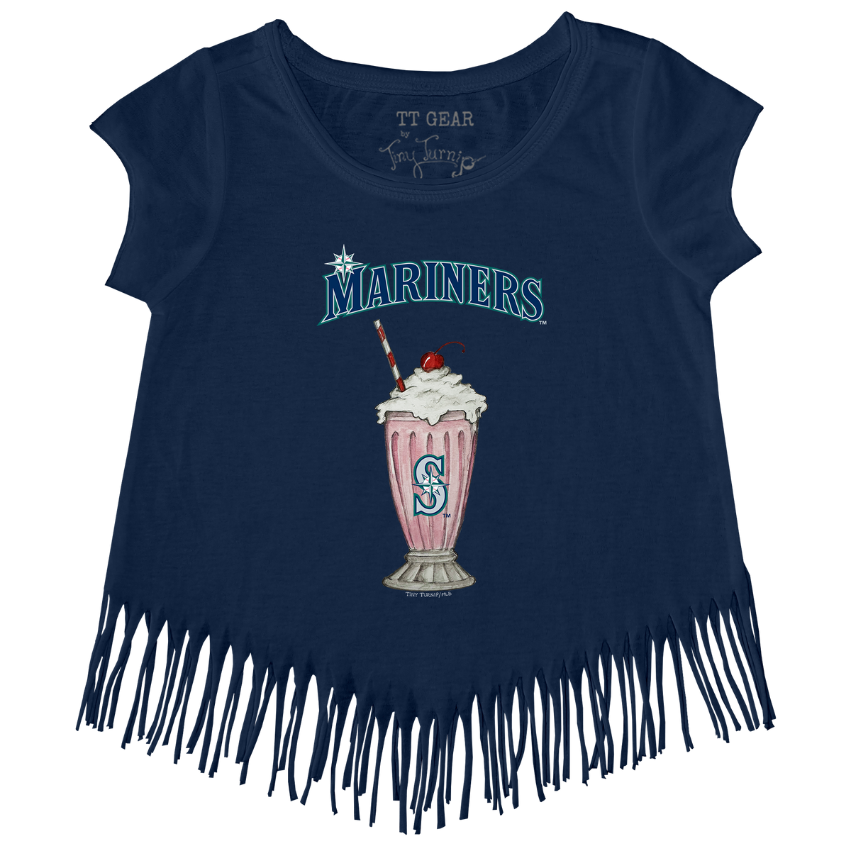 Seattle Mariners Milkshake Fringe Tee
