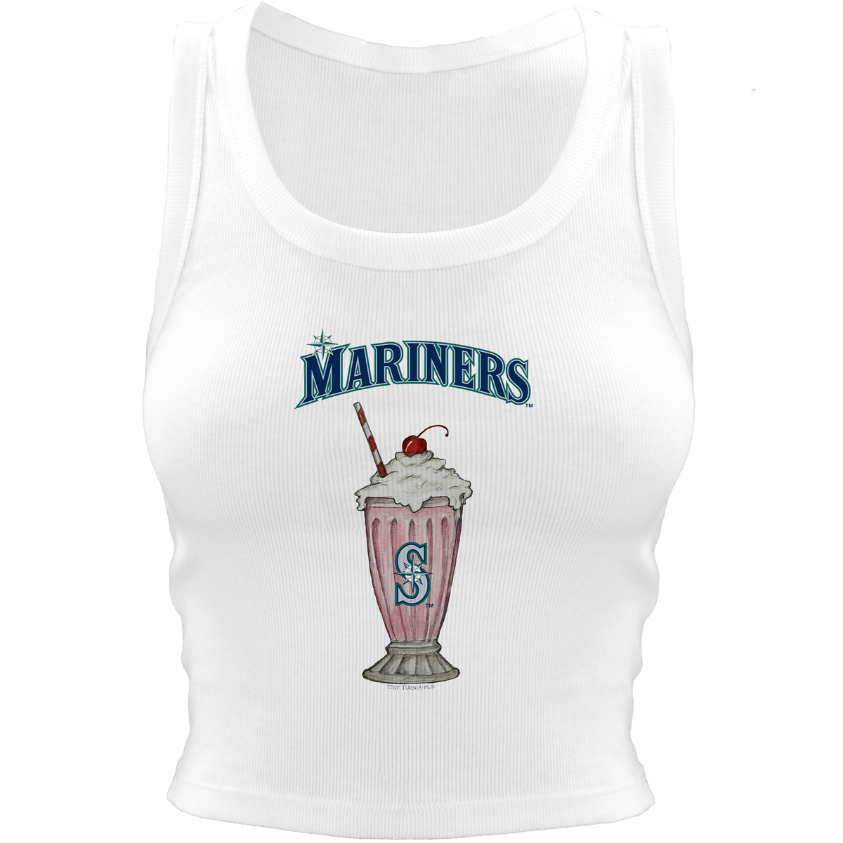 Seattle Mariners Milkshake Crop Tank