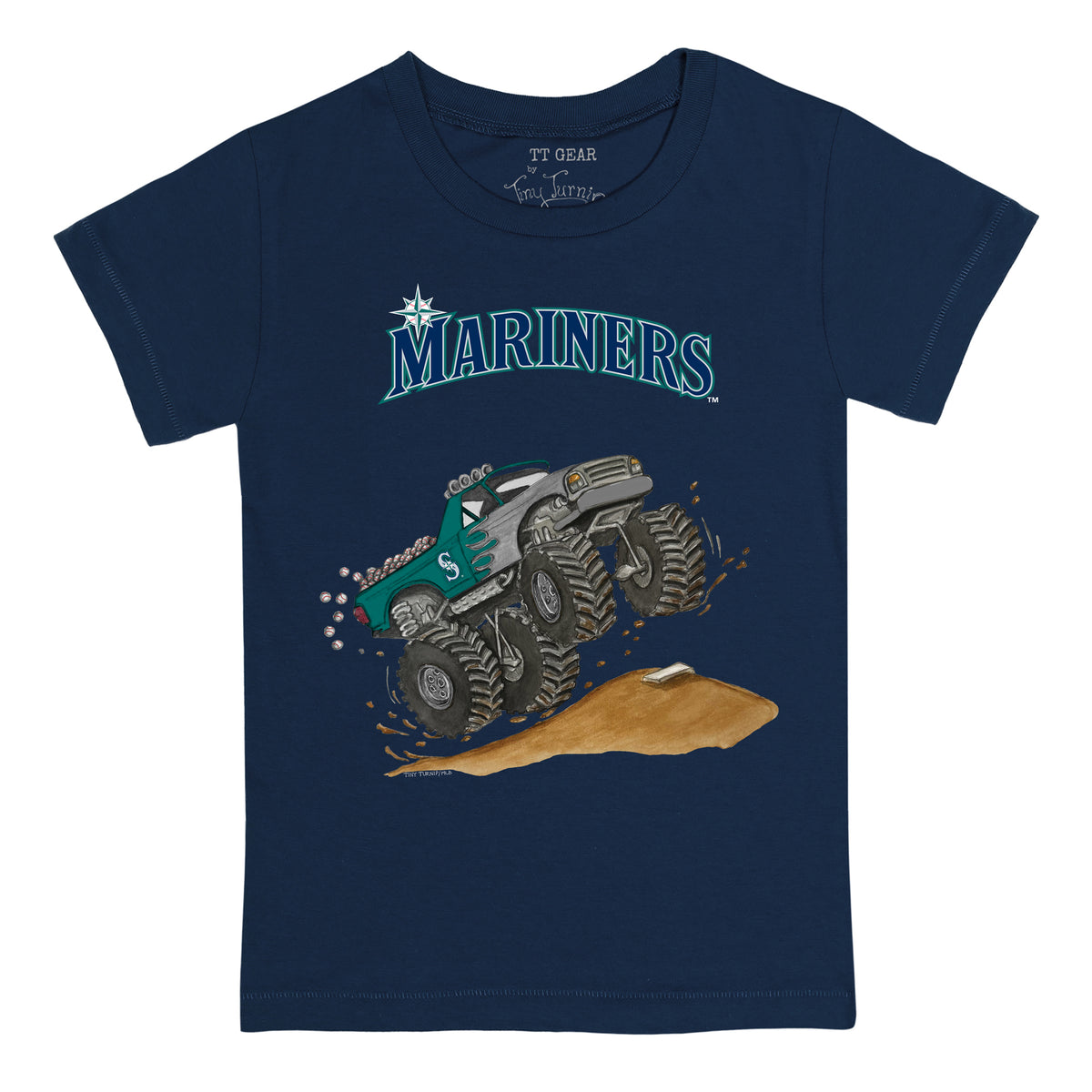 Seattle Mariners Monster Truck Tee Shirt