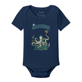 Seattle Mariners Octopus Short Sleeve Snapper