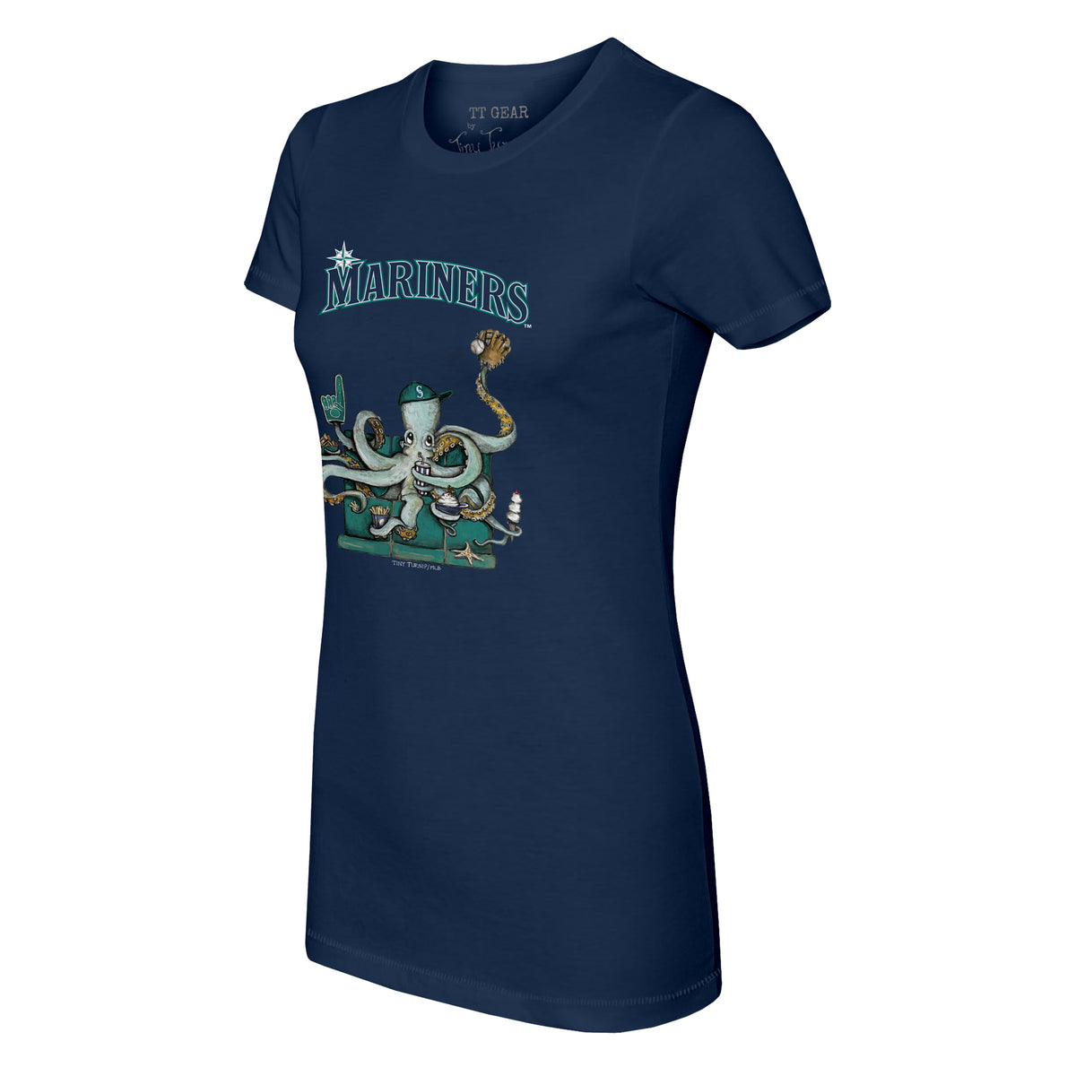 Seattle Mariners Octopus Tee Shirt