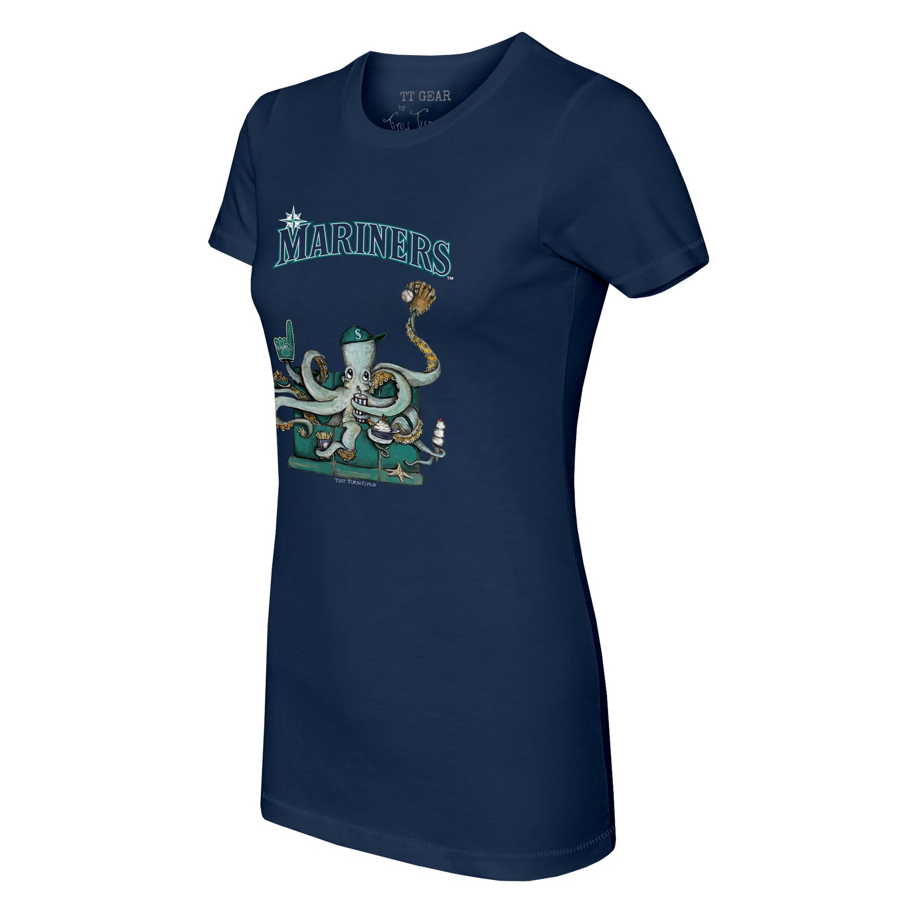 Seattle Mariners Octopus Tee Shirt