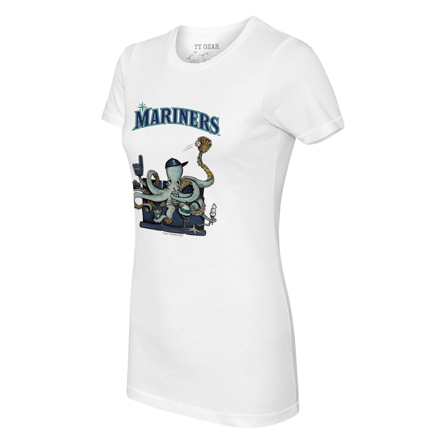 Seattle Mariners Octopus Tee Shirt