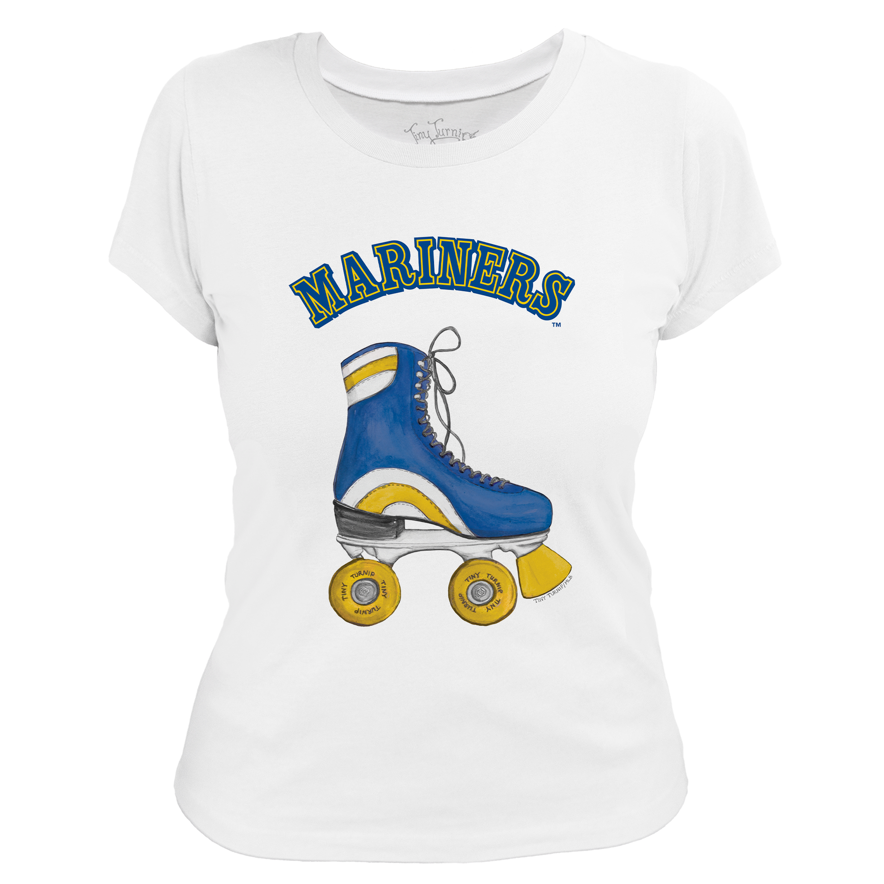 Seattle Mariners Retro Skate Women's Tee Shirt
