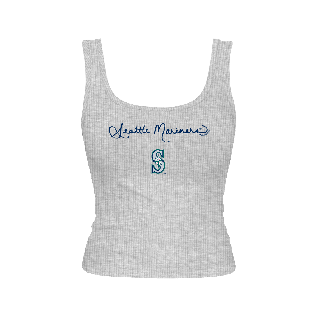 Seattle Mariners Logo Script Emmy Tank