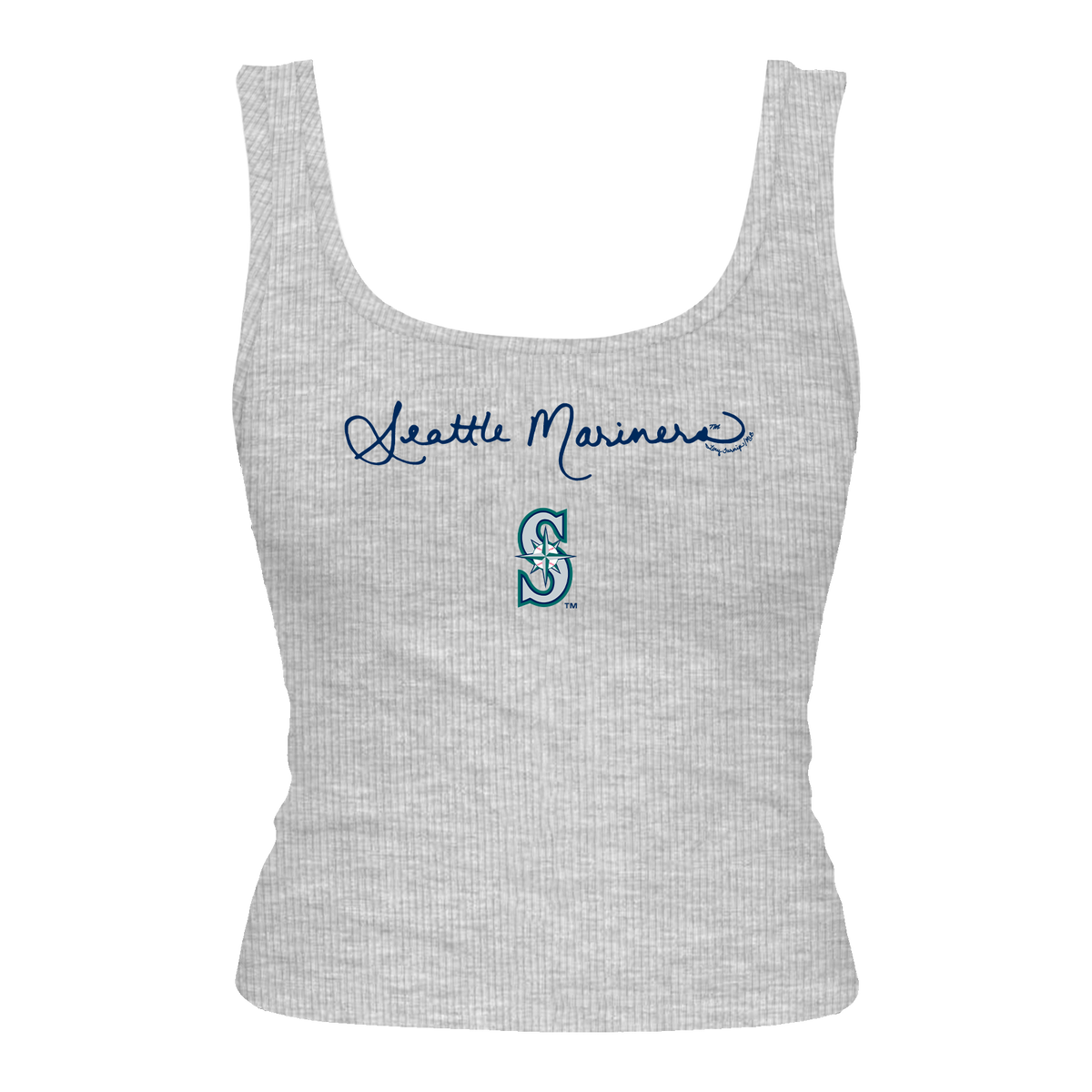 Seattle Mariners Logo Script Emmy Tank