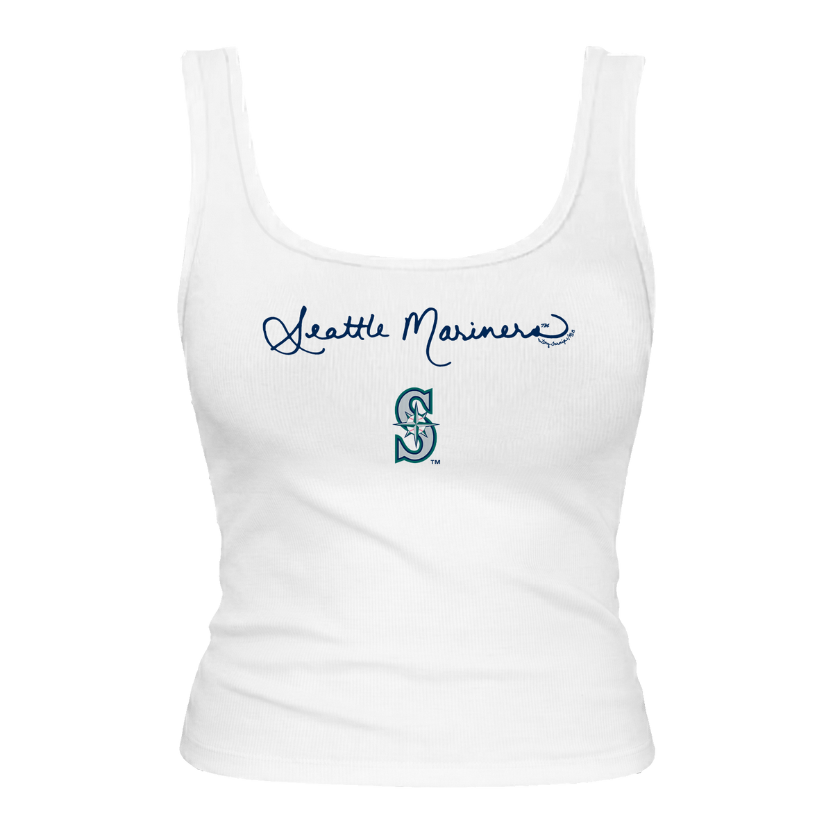 Seattle Mariners Logo Script Emmy Tank