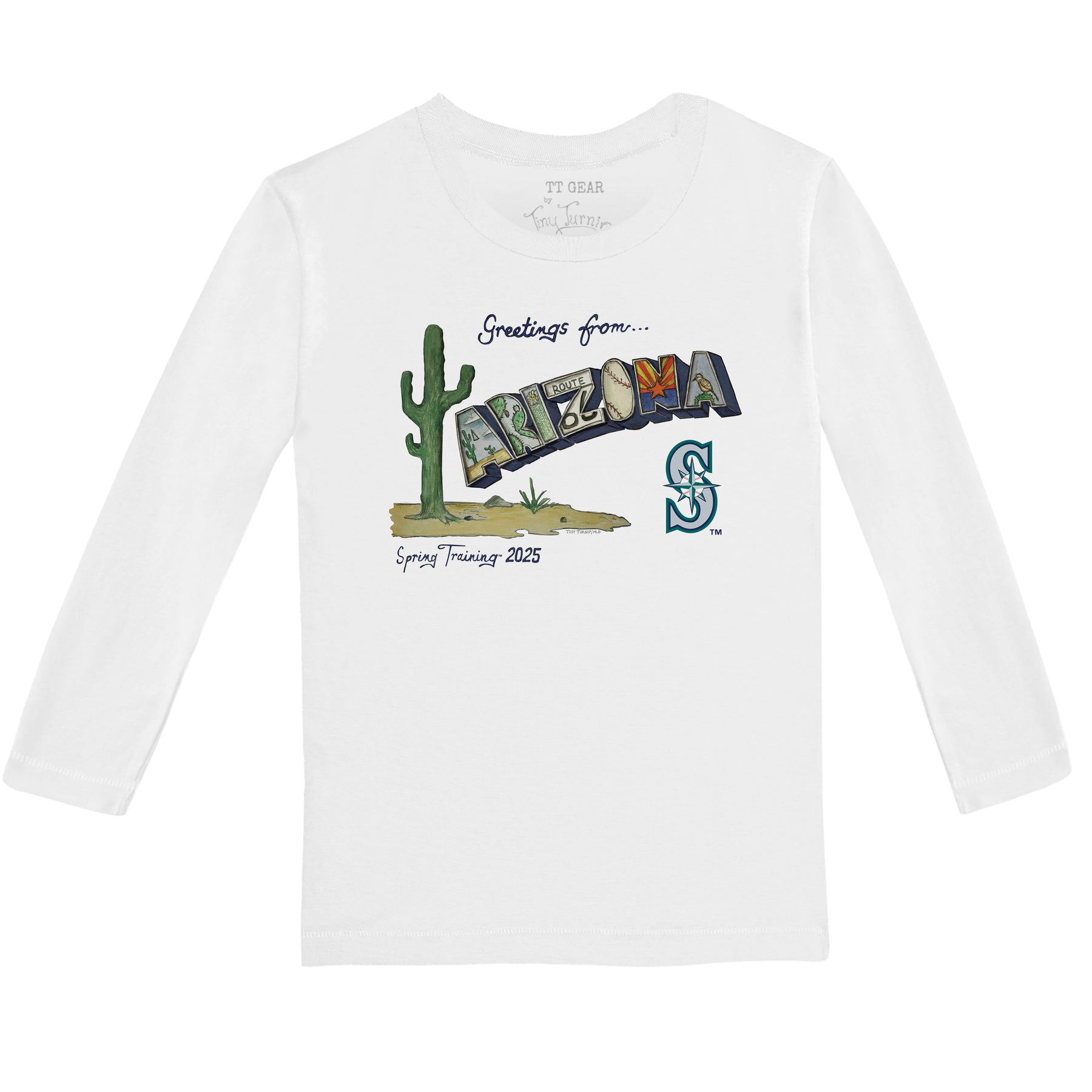 Seattle Mariners Spring Training 2025 Long-Sleeve Tee Shirt