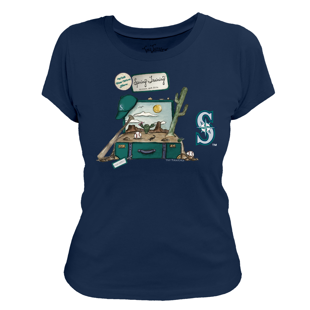 Seattle Mariners Spring Training 2026 Women's Tee Shirt