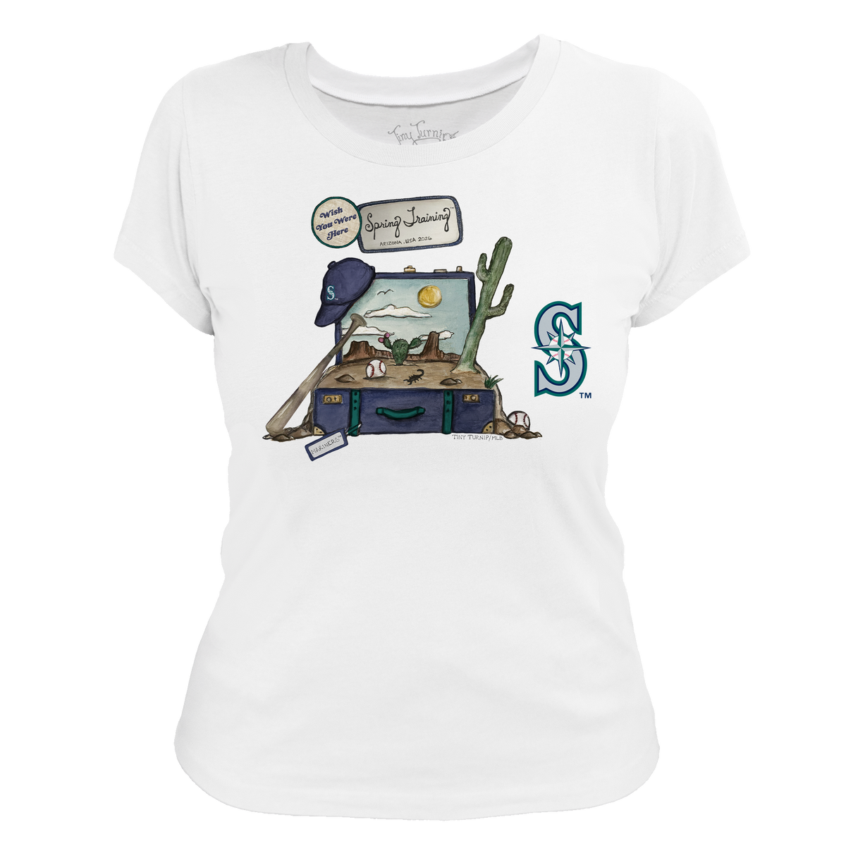 Seattle Mariners Spring Training 2026 Women's Tee Shirt