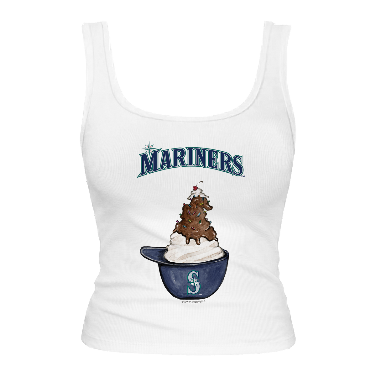 Seattle Mariners Sundae Helmet Emmy Tank