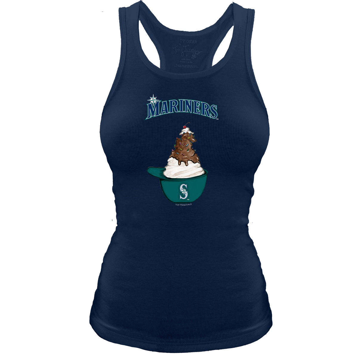 Seattle Mariners Sundae Helmet Classic Tank - Tiny Turnip