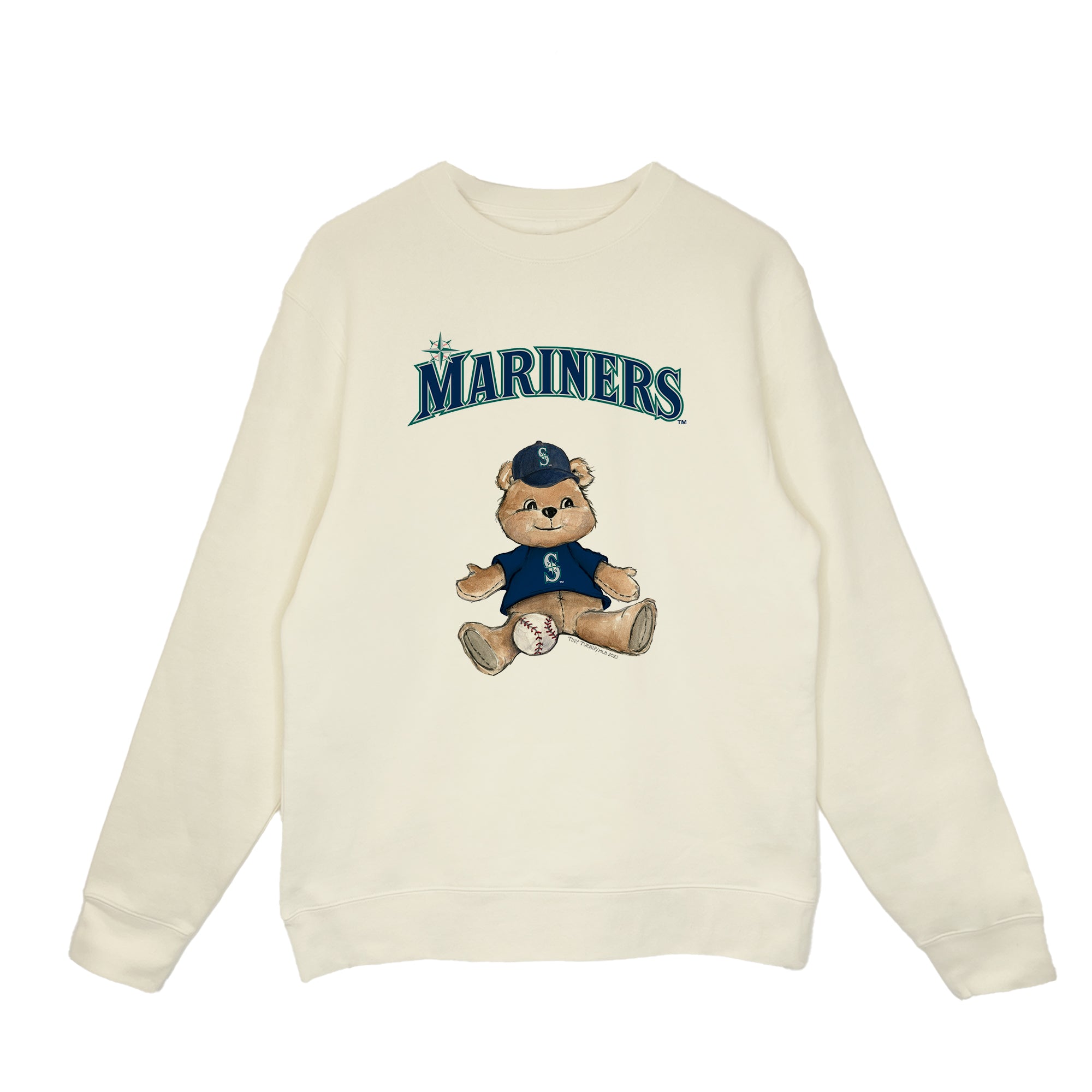 【bibiy】B. MARINER SWEATSHIRT Seattle Mariners Teddy Carson Crewneck Sweatshirt | Tiny Turnip