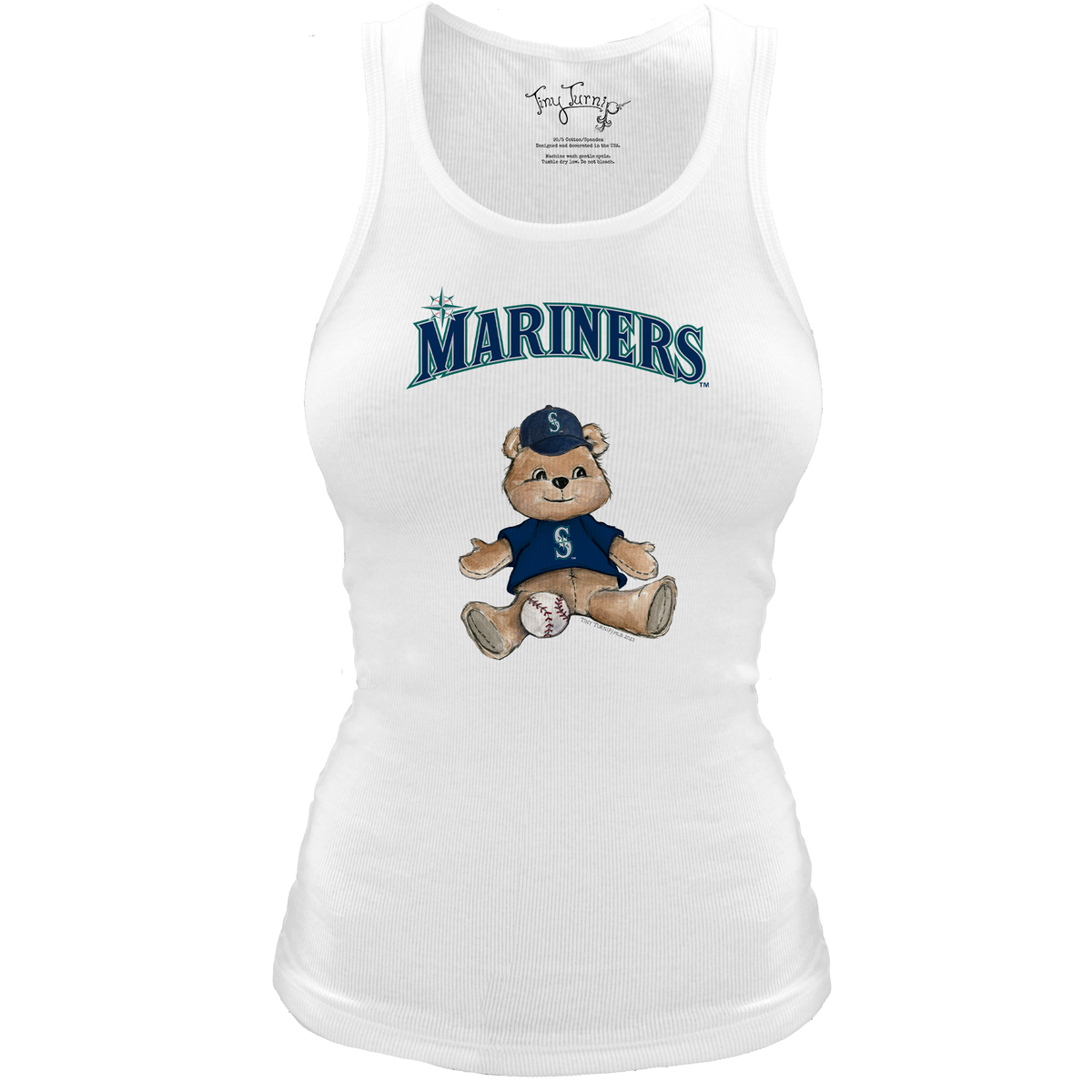 Seattle Mariners Teddy Classic Tank - Tiny Turnip