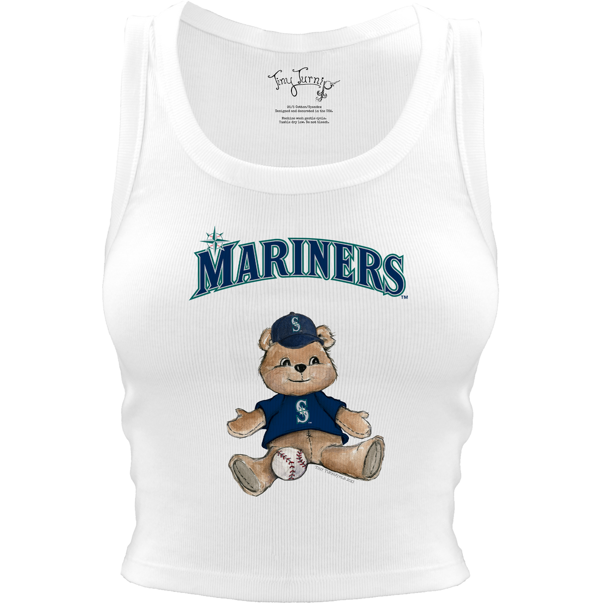 Seattle Mariners Teddy Crop Tank
