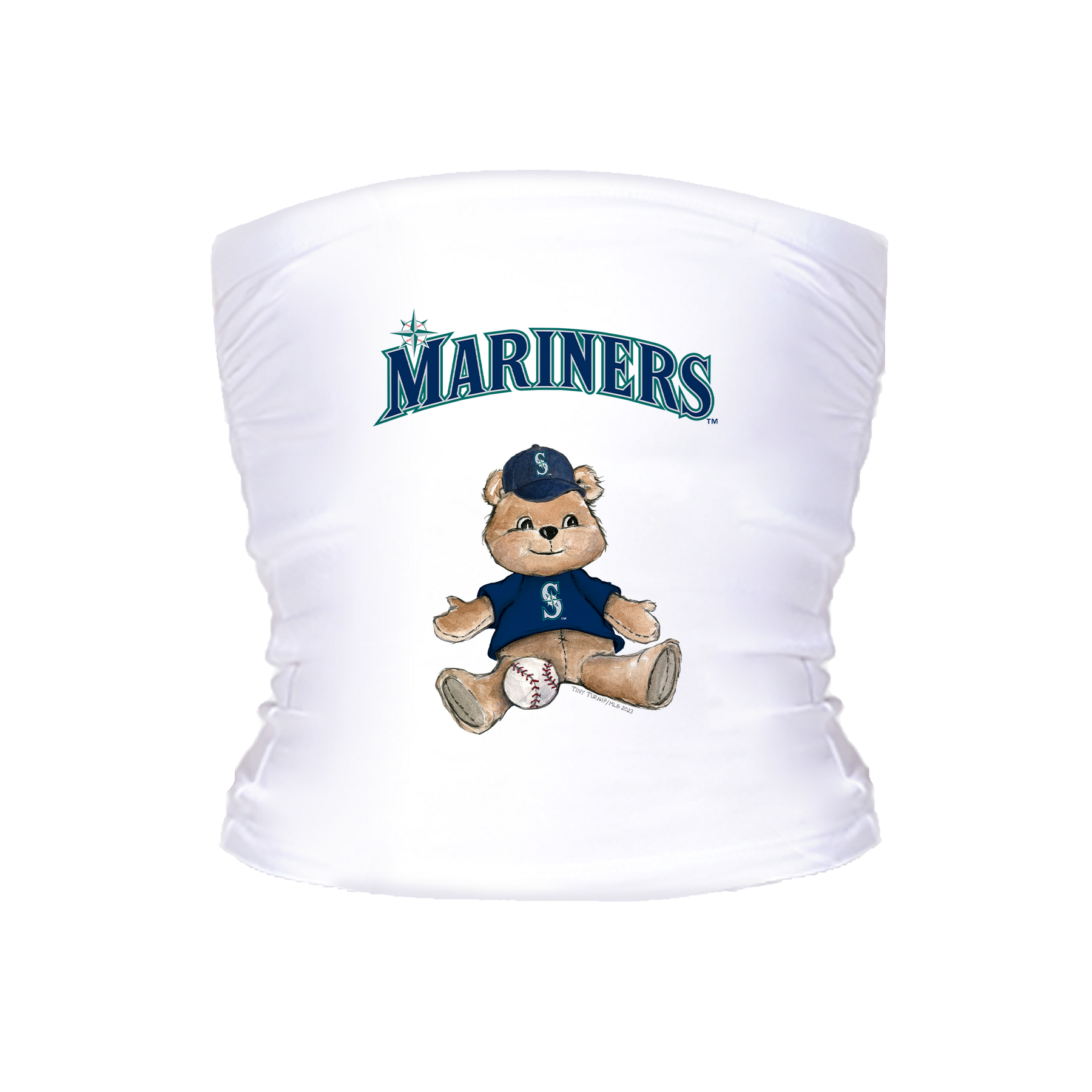Seattle Mariners Teddy Crop Tube Top