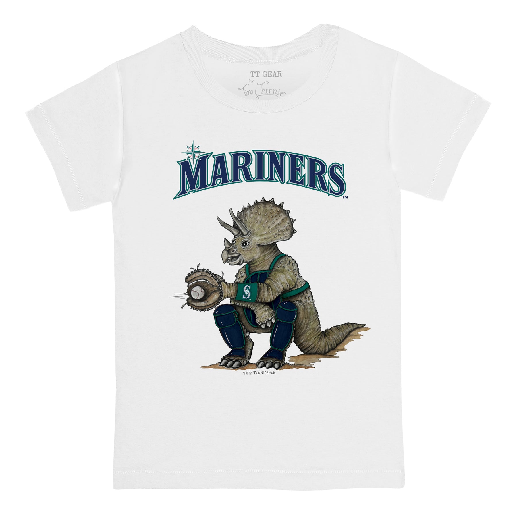 Seattle Mariners Triceratops Tee Shirt