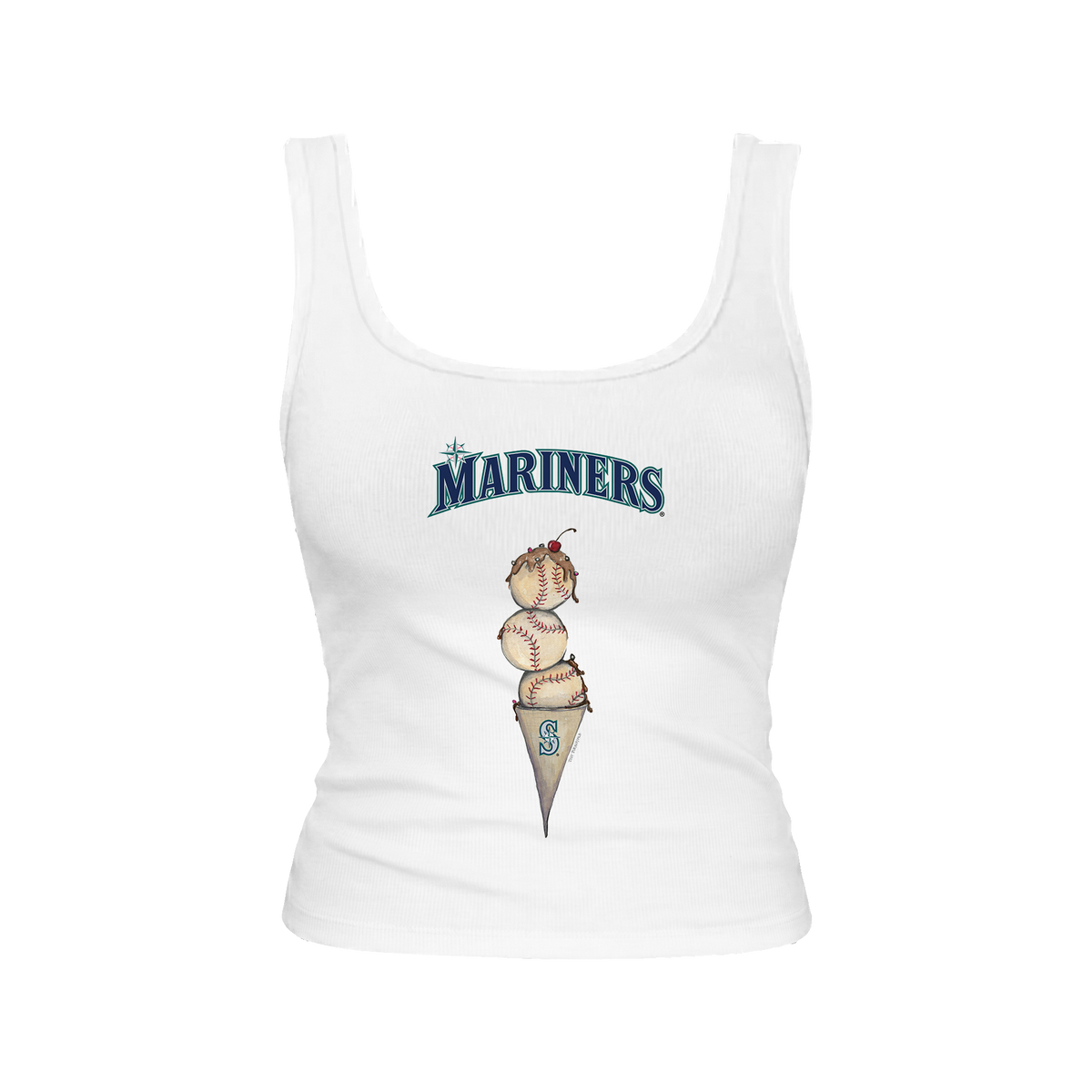 Seattle Mariners Triple Scoop Emmy Tank