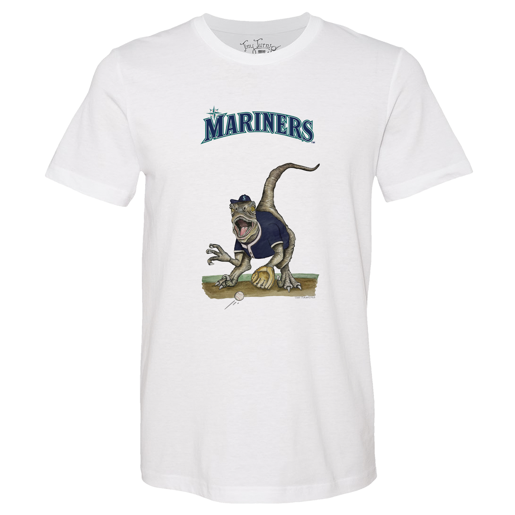 Seattle Mariners Velociraptor Tee Shirt