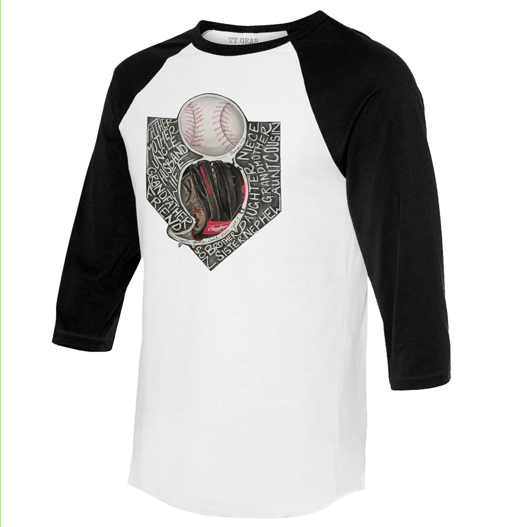 Your Game Isn't Over Yet; 3/4 Sleeve Raglan