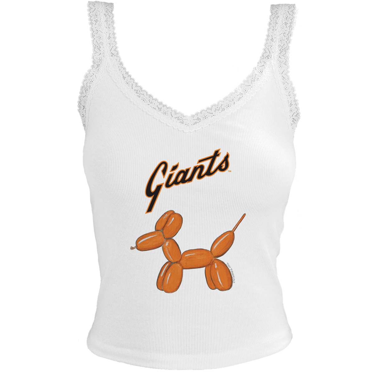 San Francisco Giants Balloon Dog Lace Tank
