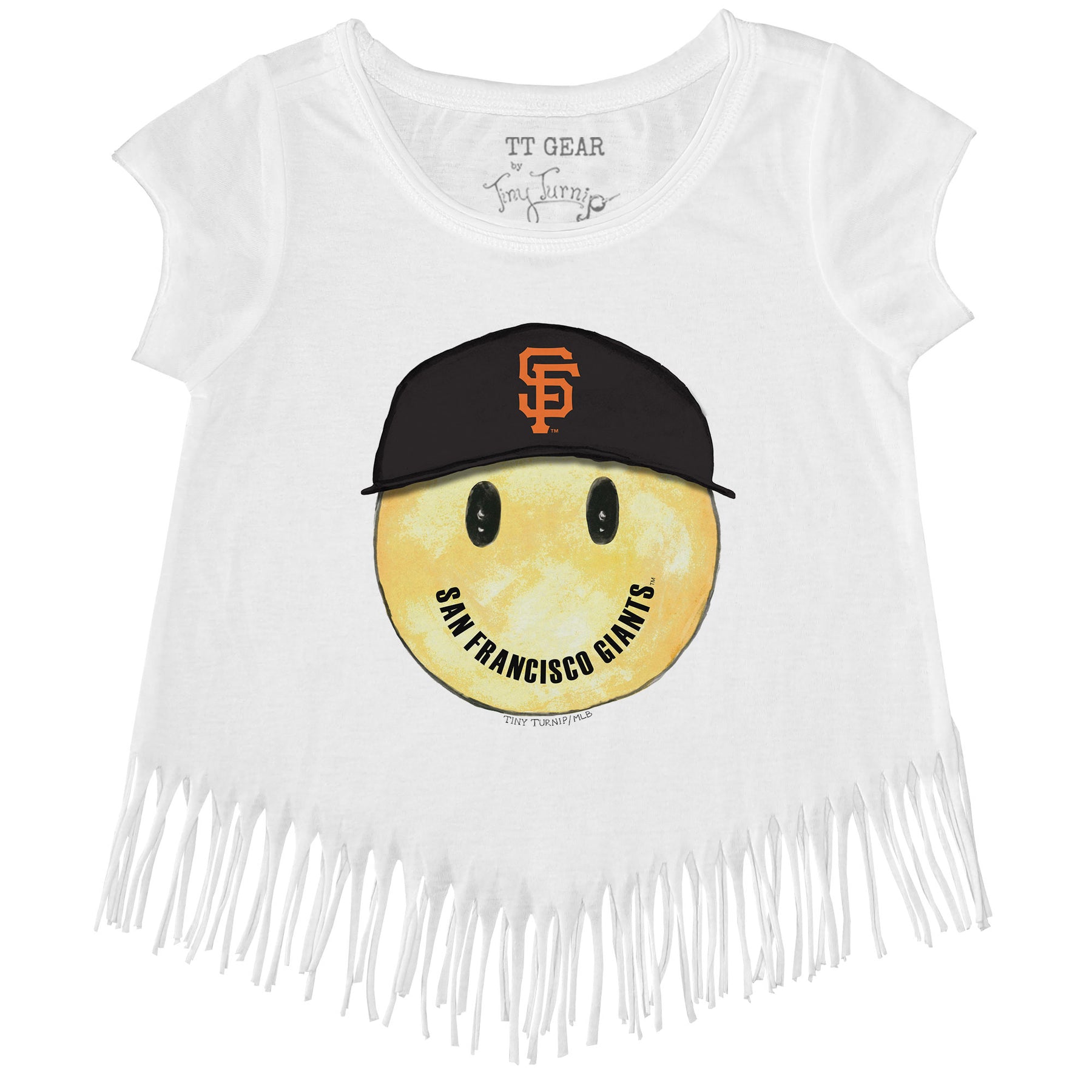 San Francisco Giants Smiley Fringe Tee