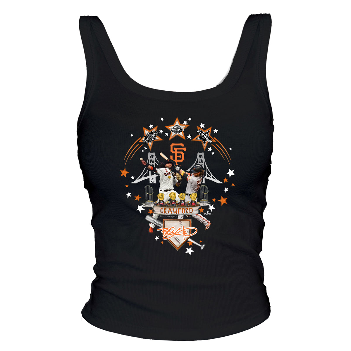 San Francisco Giants Brandon Crawford Day Tank