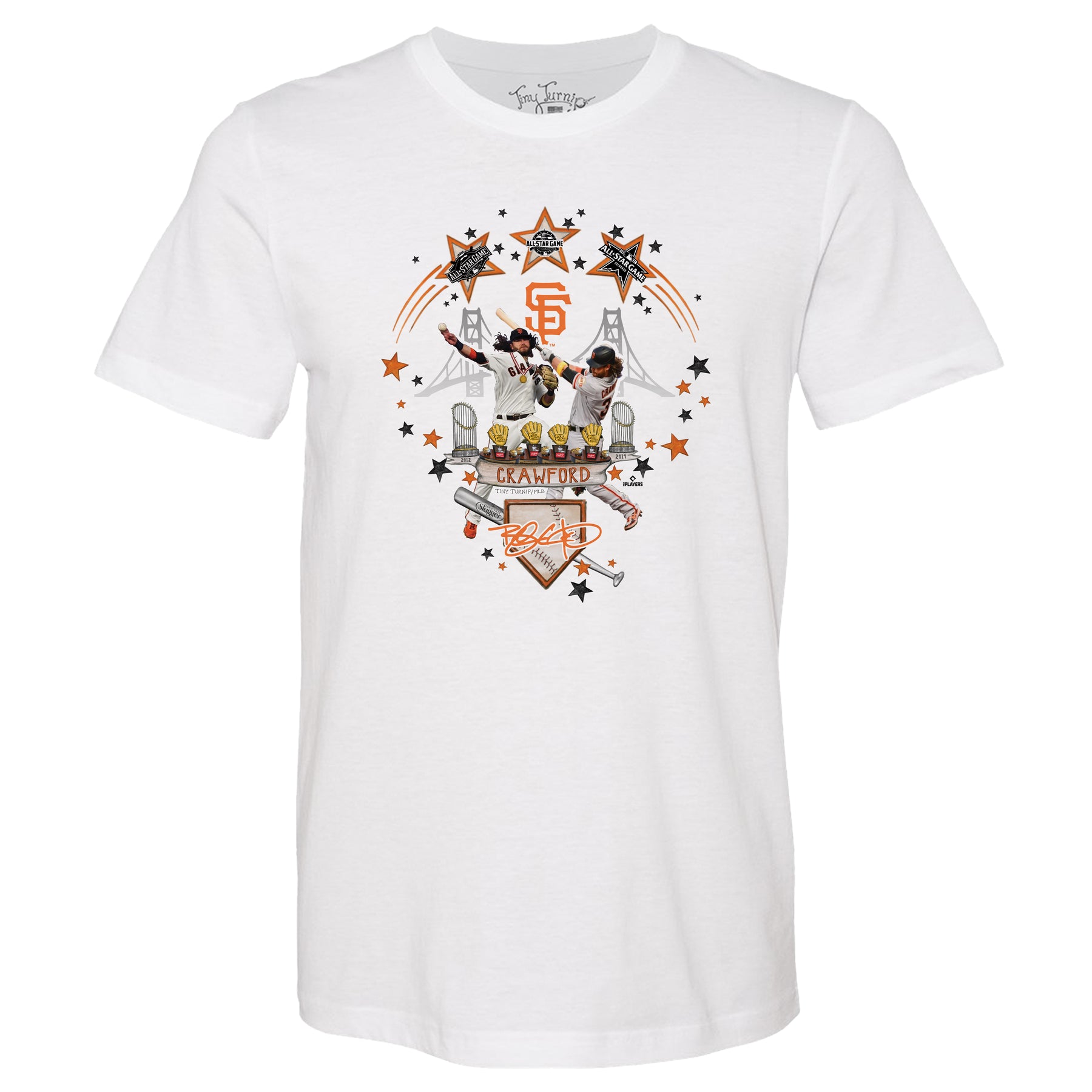 San Francisco Giants Brandon Crawford Day Unisex Tee Shirt