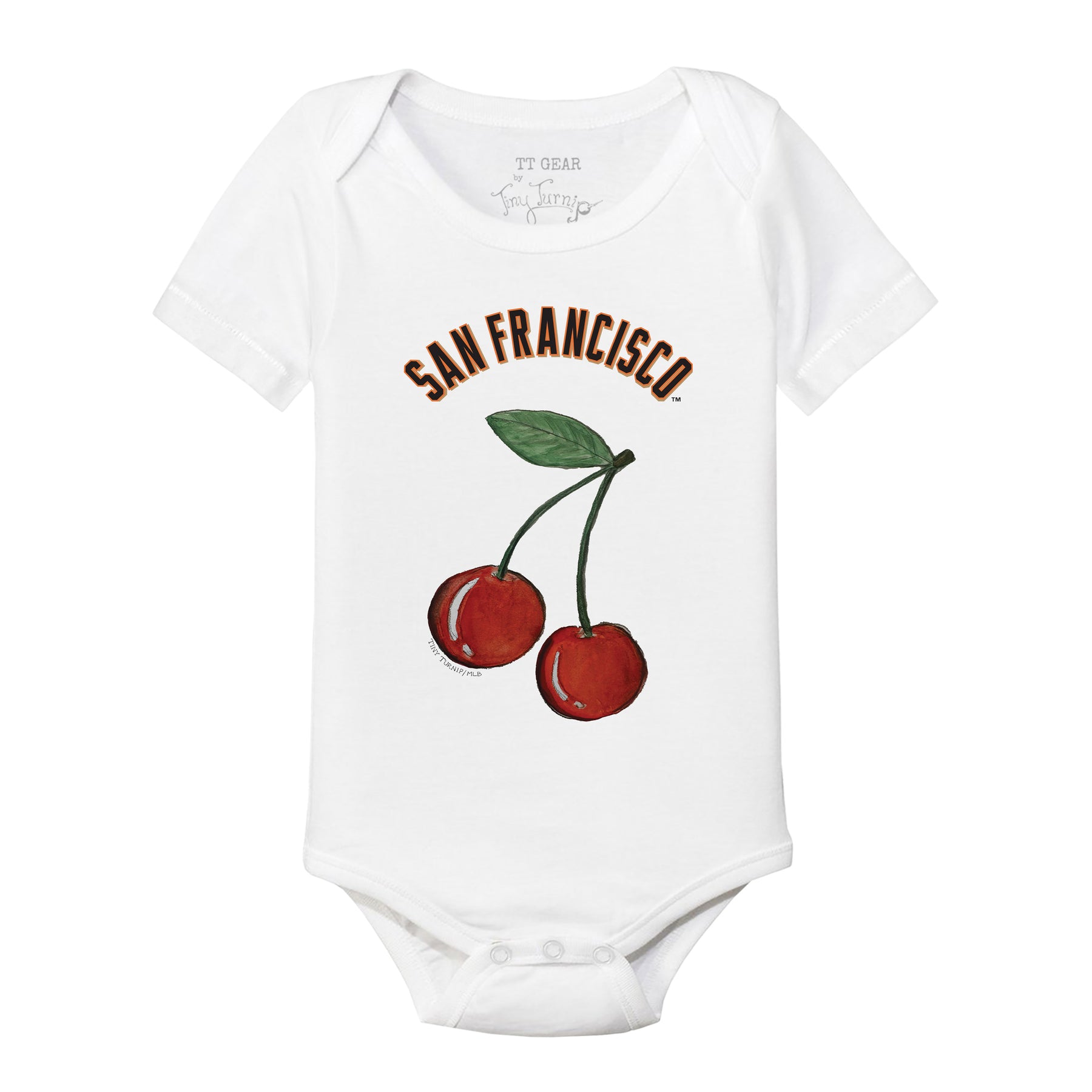 San Francisco Giants Cherry Short Sleeve Snapper
