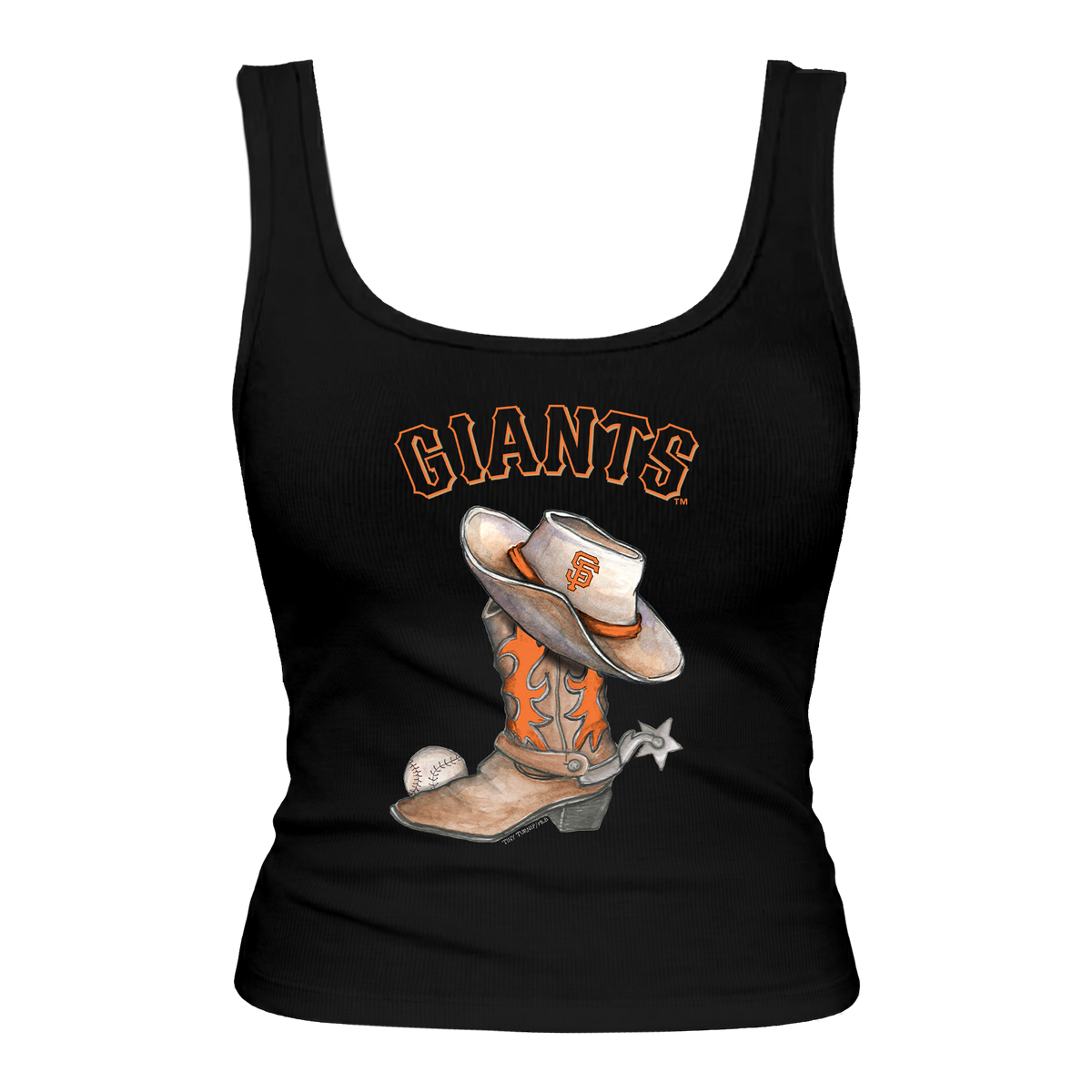San Francisco Giants Cowboy Boot Emmy Tank
