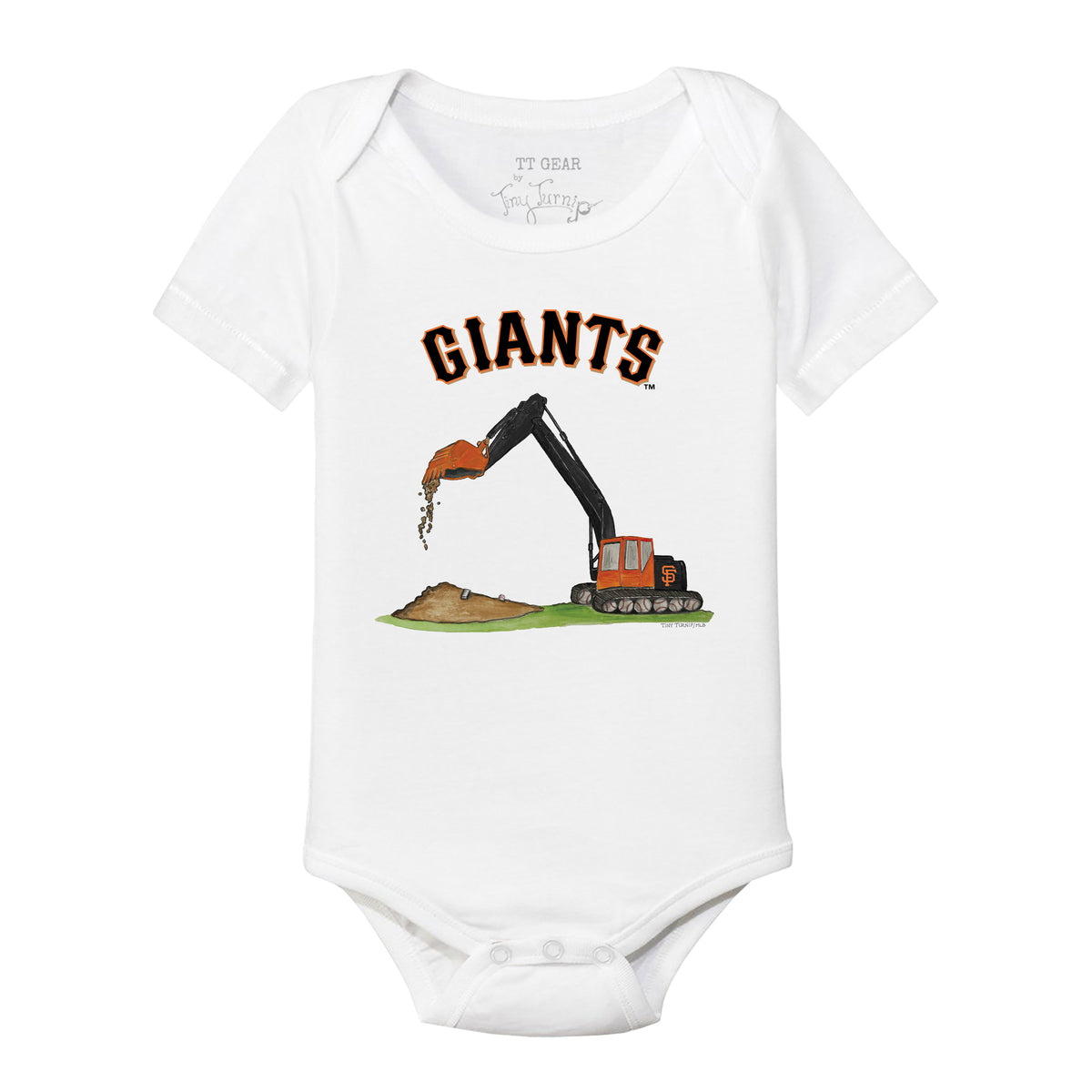 San Francisco Giants Excavator Short Sleeve Snapper