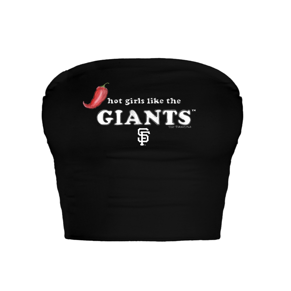 San Francisco Giants Hot Girls Crop Tube Top