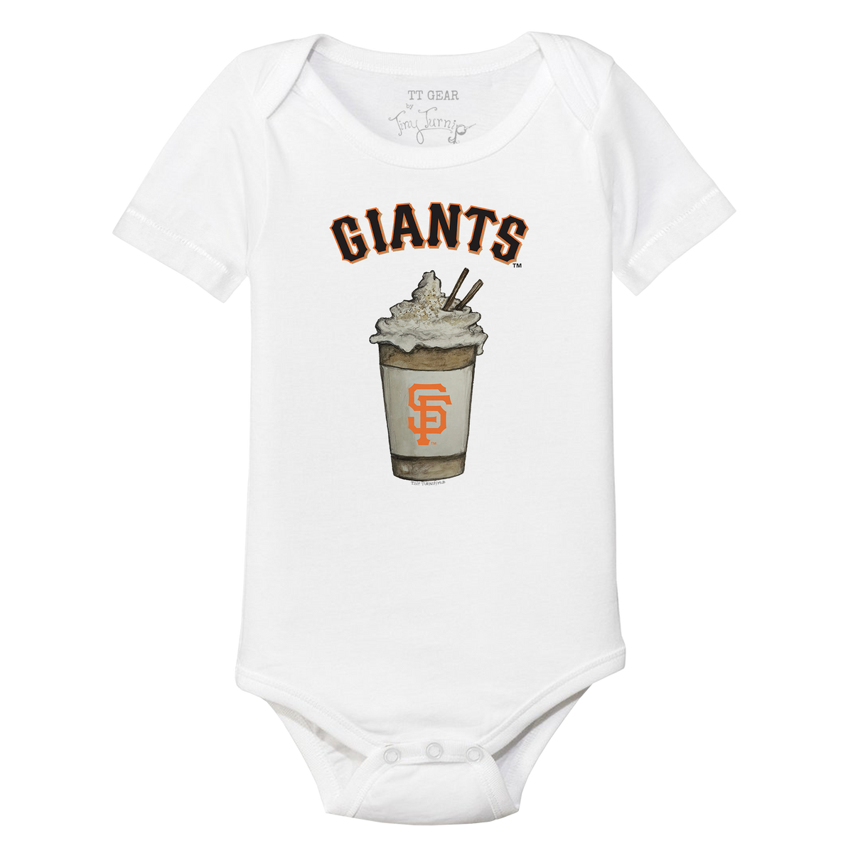 San Francisco Giants Latte Short Sleeve Snapper