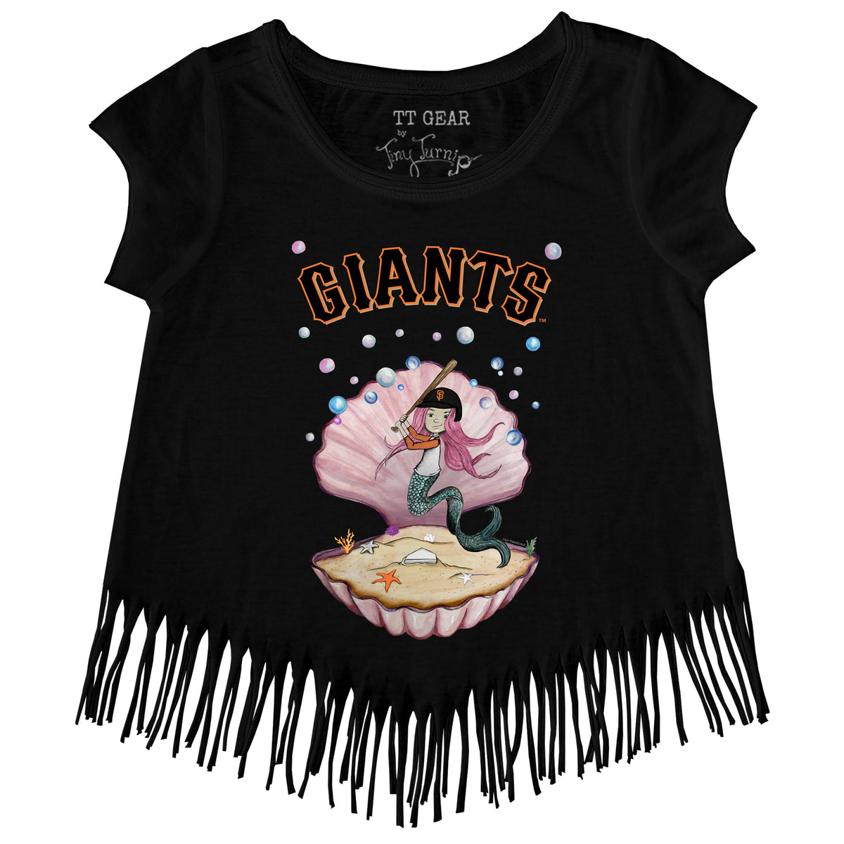 San Francisco Giants Mermaid Fringe Tee
