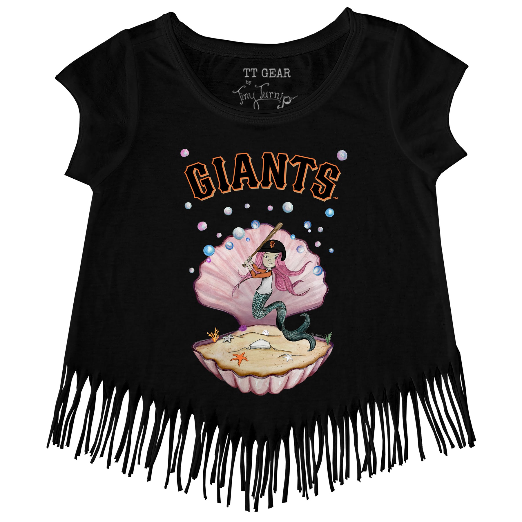 San Francisco Giants Mermaid Fringe Tee